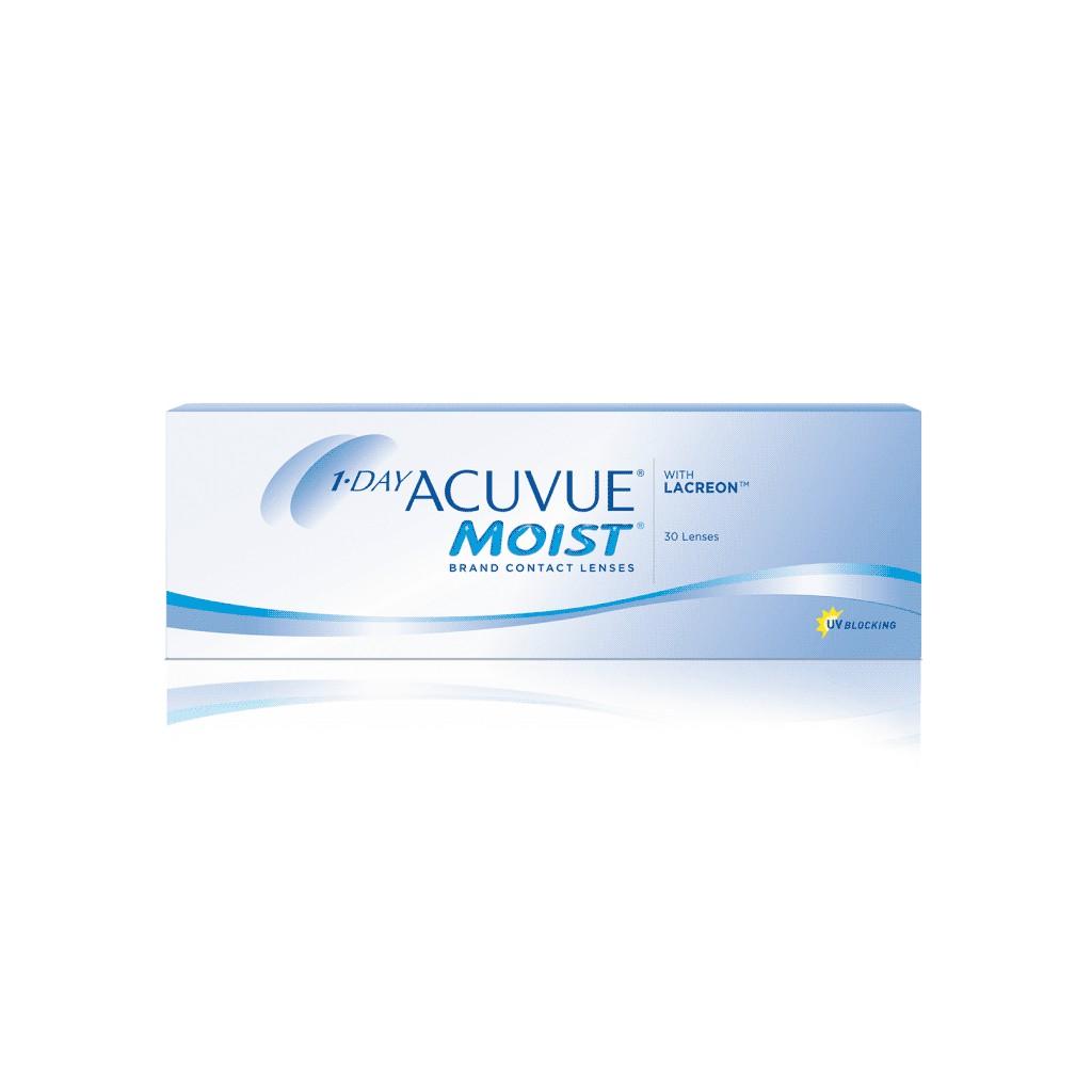 Kính áp tròng Acuvue Moist loại 1 ngày của Mỹ