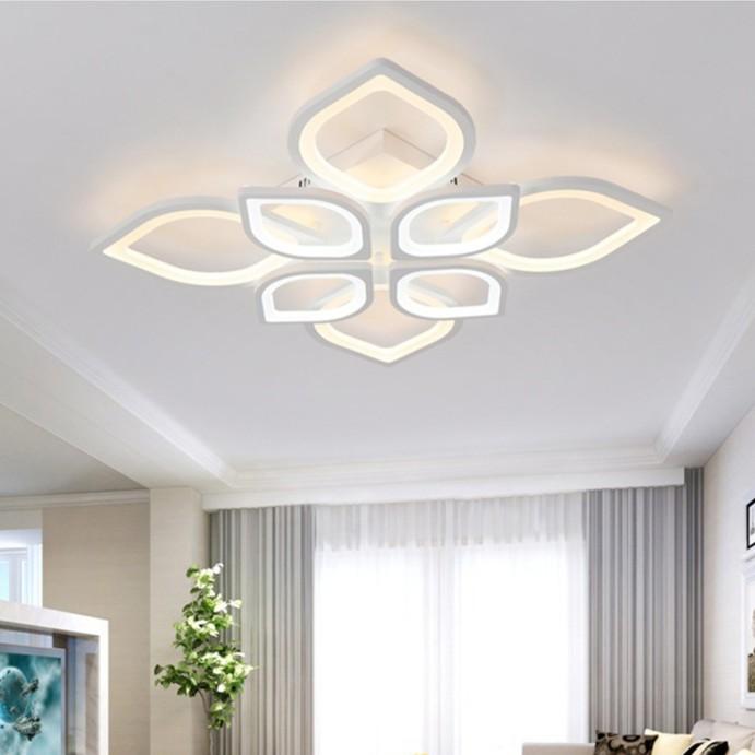 Đèn Led ốp trần trang trí MAOKAI 3 chế độ sáng, điều khiển từ xa hiện đại