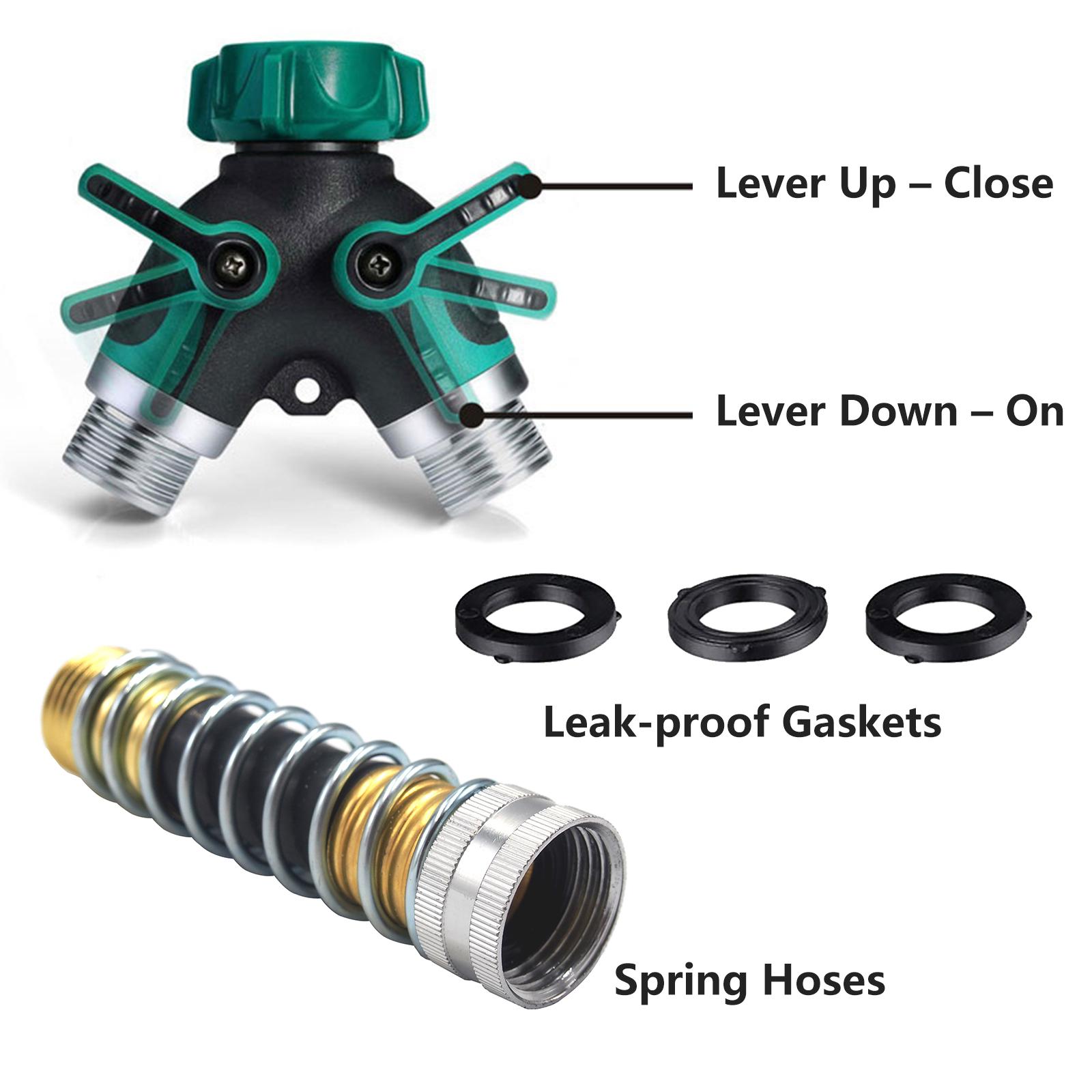 Bộ Tách Vòi 2 Chiều Vớ 3 Vòng Đệm 3/4 ''