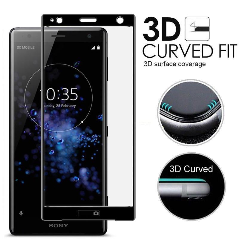 Miếng Dán cường lực 3D full màn hình dành cho Sony Experia XZ2