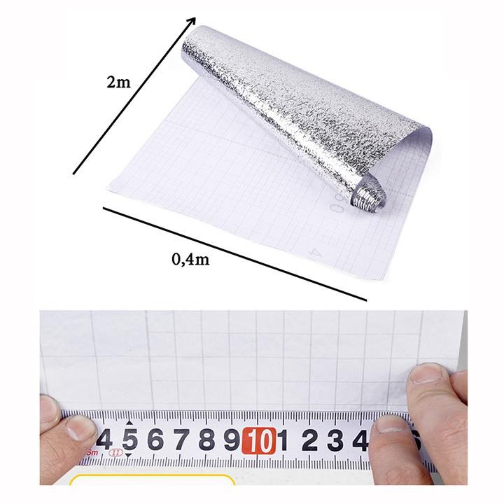 Giấy Bạc Tráng Nhôm, dán bếp tăng thẩm mỹ và rất sạch sẽ