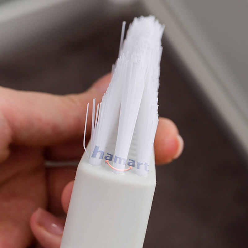 Bàn Chải Vệ Sinh Khe Hở Chữ V Đa Năng Hamart Chà Viền Bếp Cọ Rửa Kẽ Bồn Cầu Cửa Sổ Mép Tường Nhà Tắm