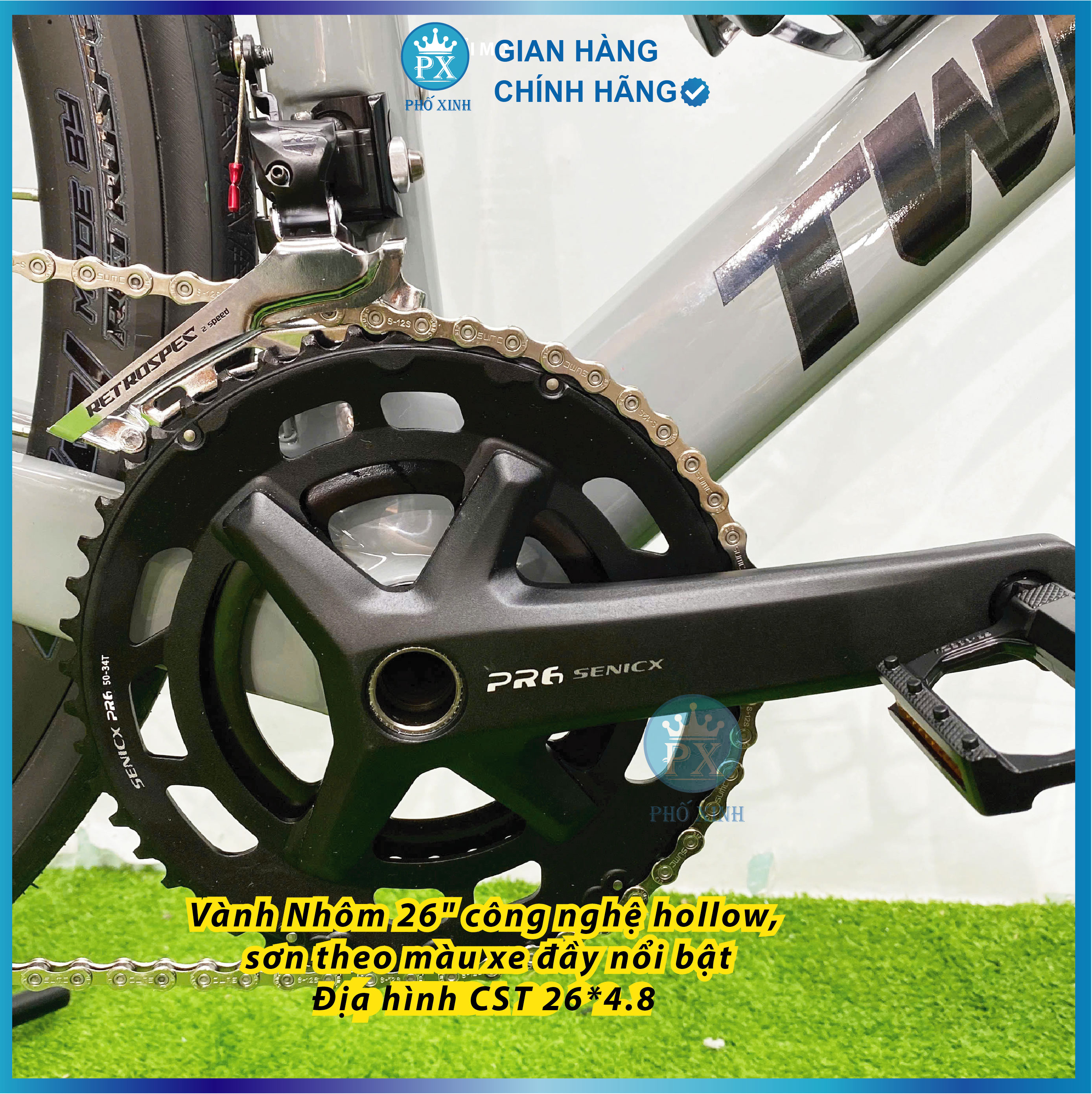 Xe đạp TOURRING Twitter R5 RS-24