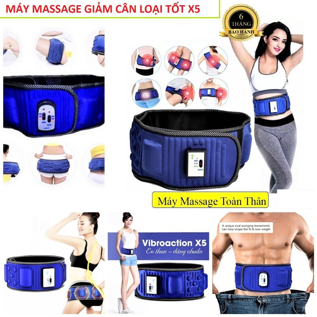 Máy đai massage giảm mỡ bụng đa năng công nghệ làm nóng đánh tan mỡ giảm cân hiệu quả