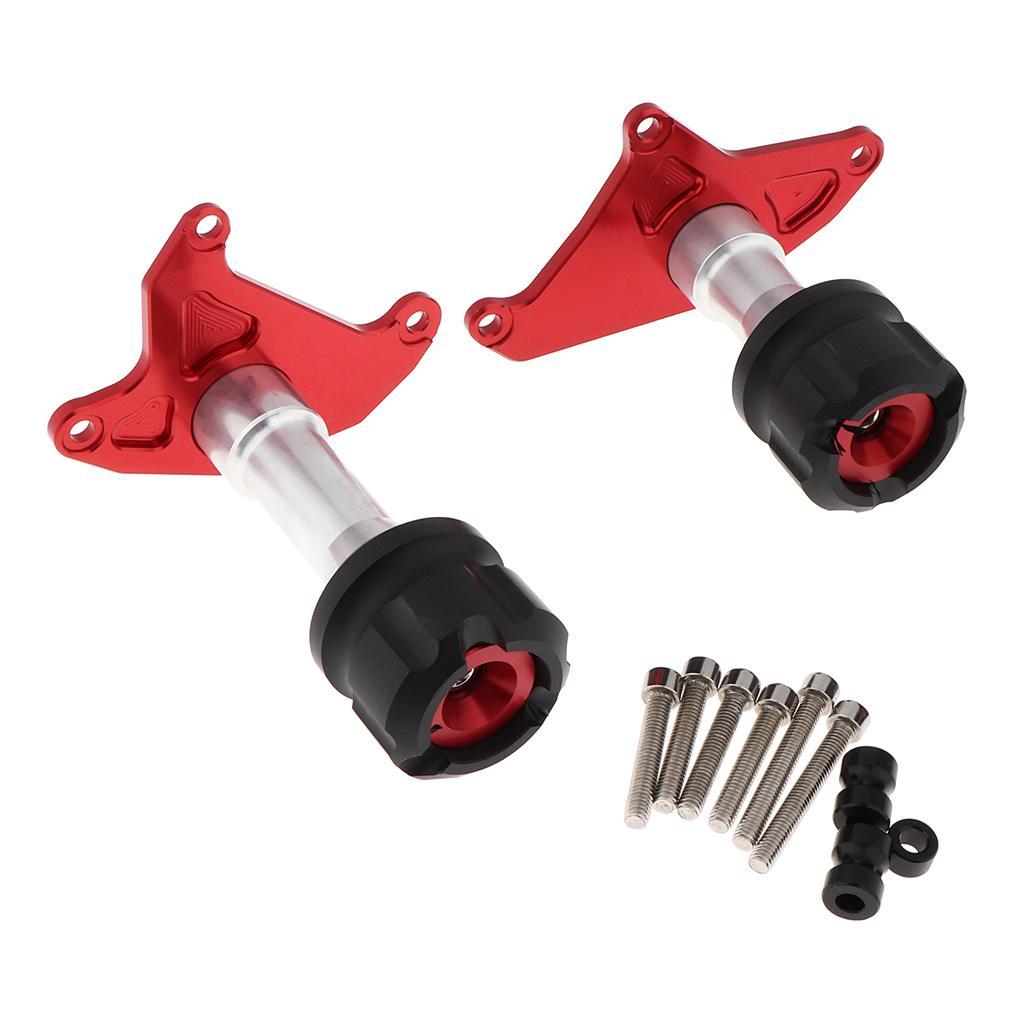 2 PCS Red Engine Anti-crash Protector Motorcycle Engine Protect Tools Engine Guards for Honda MSX125 MSX125SF