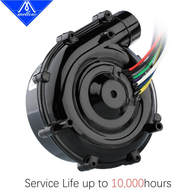 Êm Ái 24V Không Chổi Than Ly Tâm Máy Thổi Khí DC WS7040 7040 Quạt Thổi 6.5kpa Cho VzBoT Hevort 3D Máy In