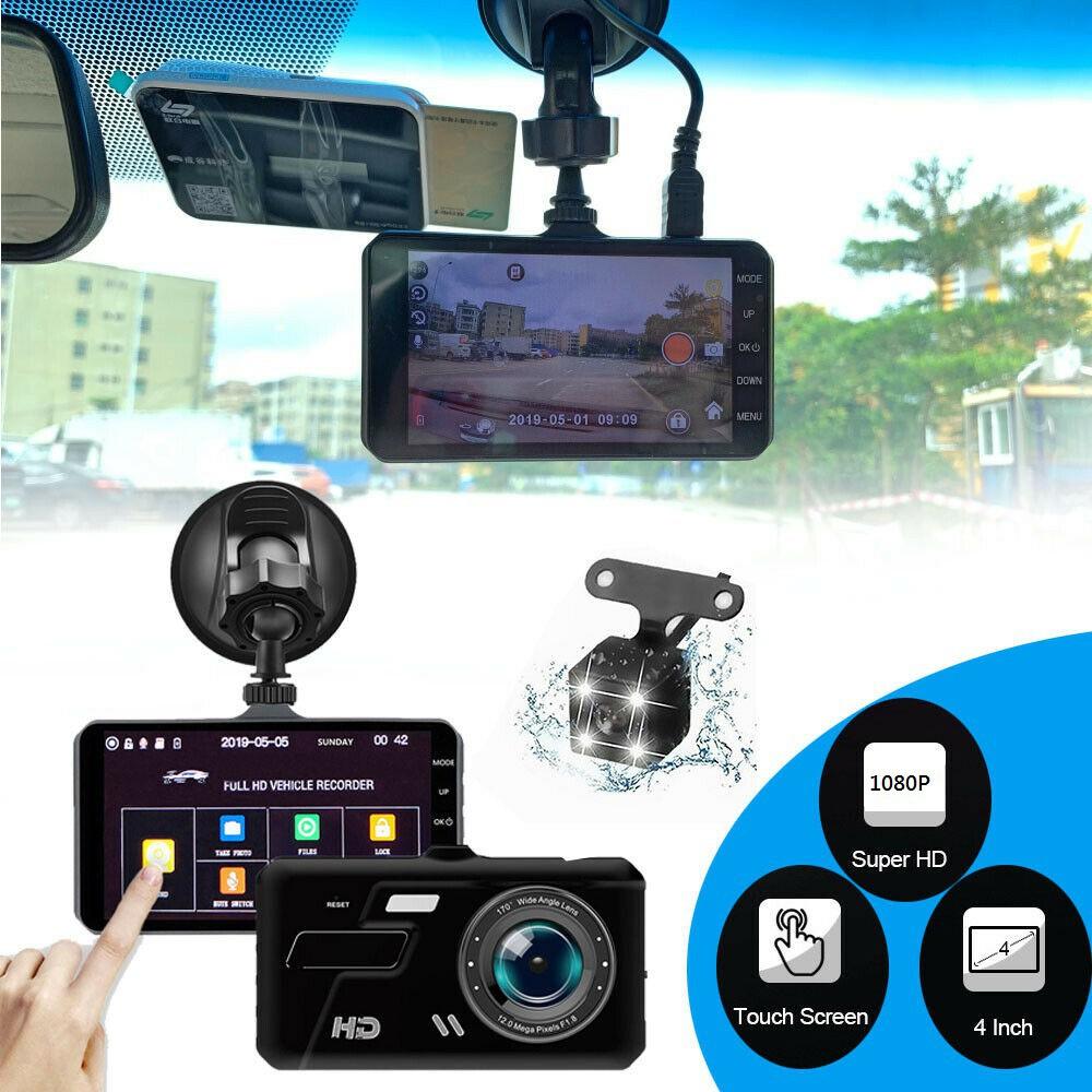 Camera Hành Trình Ô Tô, Kép Trước Sau Dual Lens BM60 Dành Cho Xe Hơi Hỗ Trợ full HD - Tích hợp màn hình cảm ứng