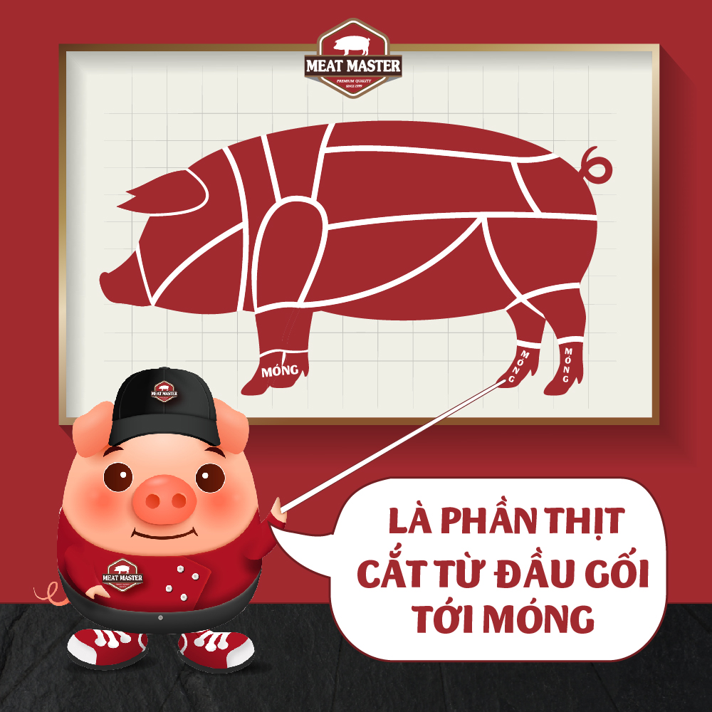 Móng heo Meat Master - Giao nhanh