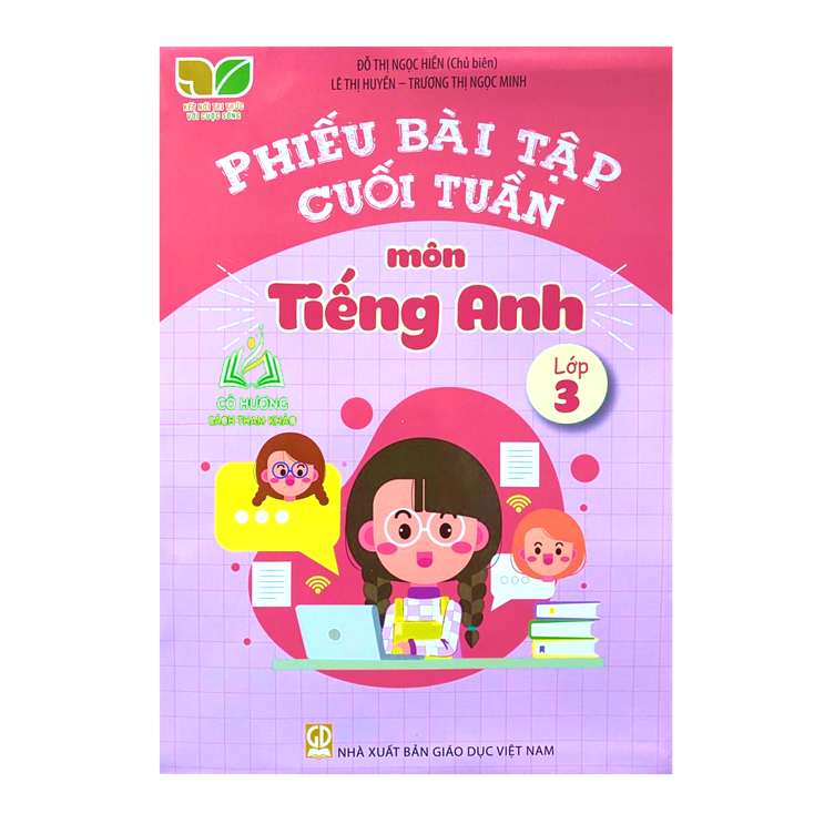 Sách - Phiếu bài tập cuối tuần môn tiếng anh lớp 3