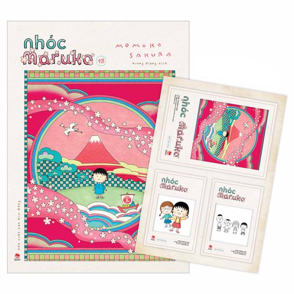 Sách - Nhóc Maruko - Tập 18 - Tặng Kèm Set Postcard Polaroid