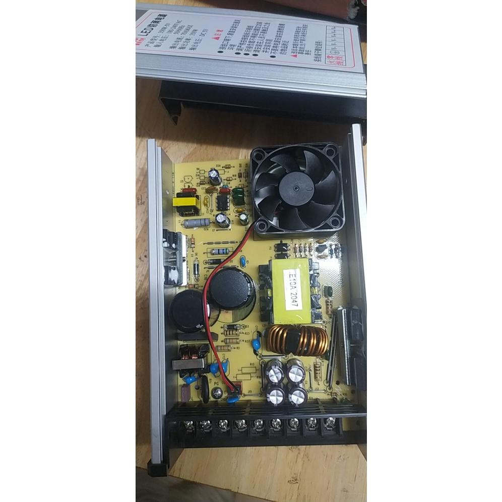 Nguồn 5V 70A vỏ nhôm, ngoài trời chống nước