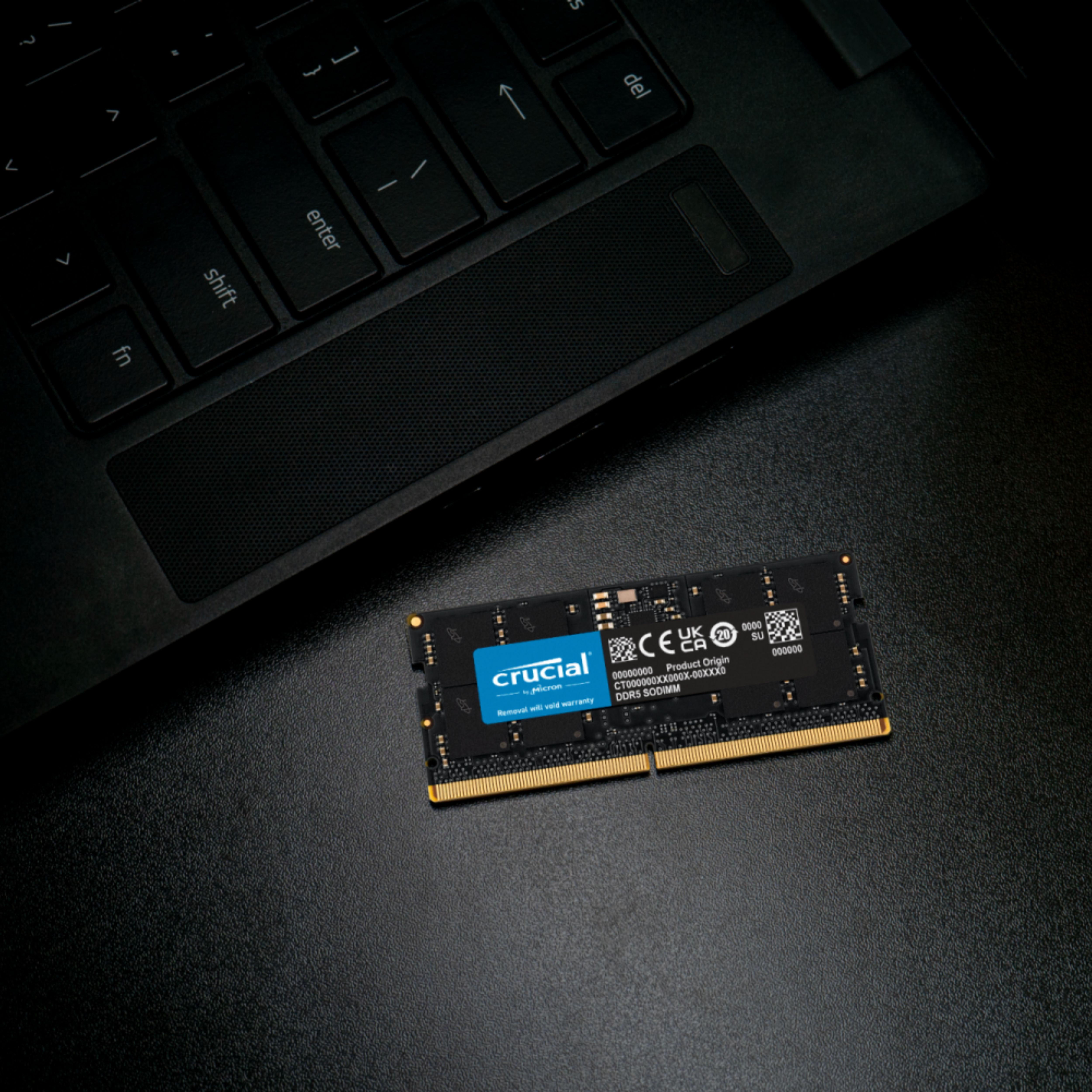 Ram Laptop Crucial DDR5 8GB Bus 4800 CT8G48C40S5 - Hàng chính hãng
