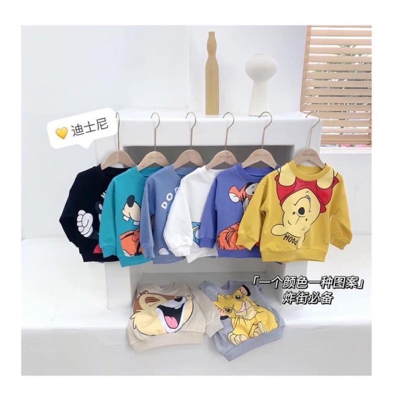 ÁO HOODIE HOẠT HÌNH CHO BÉ