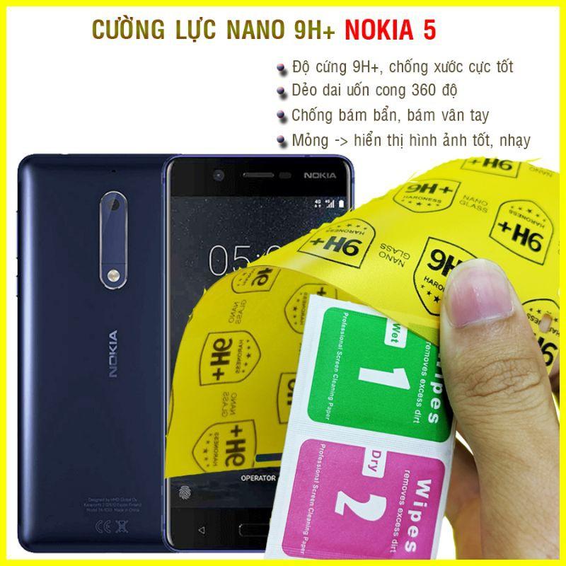 Dán cường lực dẻo nano dành cho Nokia 5
