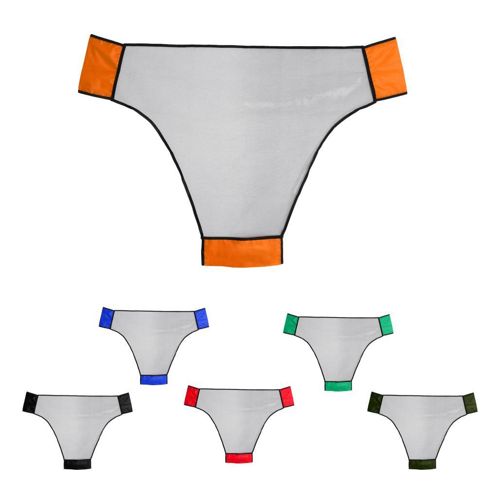 2xFloating Pool Noodle Chair Net for Swimming Seat Water Relaxation Orange