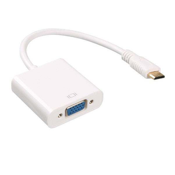 Dây Cáp Mini HDMI sang VGA (màu ngẫu nhiên )