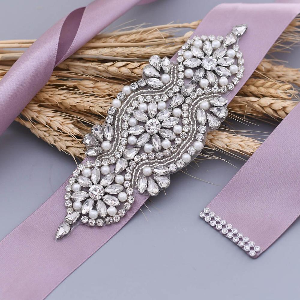 Vòng Tay Lấp Lánh Thắt Lưng Cưới Áo Dài Cô Dâu Dây Pha Lê Dây Đá Trẻ Em Dây Maroc Cưới Dây Đá Cô Dâu Dây