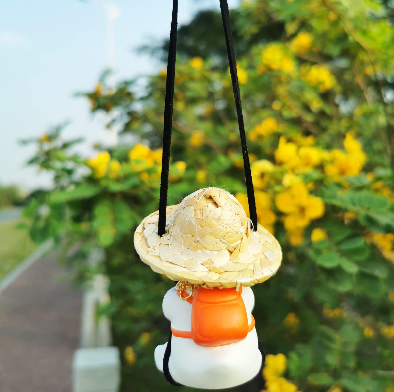 Phụ kiện hệ thống treo gương Swing Duck Xe treo trang trí phụ kiện xe hơi dễ thương