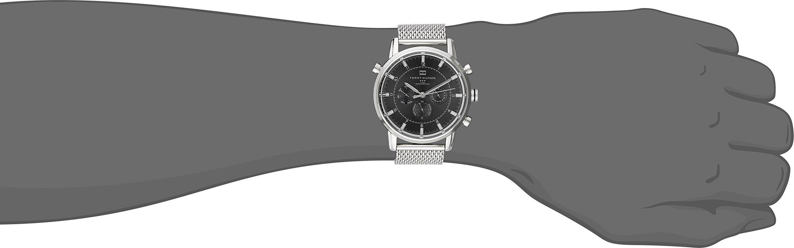 Tommy Hilfiger Men's 1790877 Silver-Tone Stainless Steel Watch | Tiki