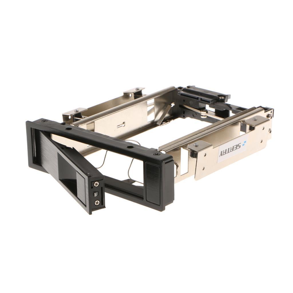 4x 3.5" Trayless Hot Swap SATA Mobile Rack Backplane Enclosure for 3.5 HDD