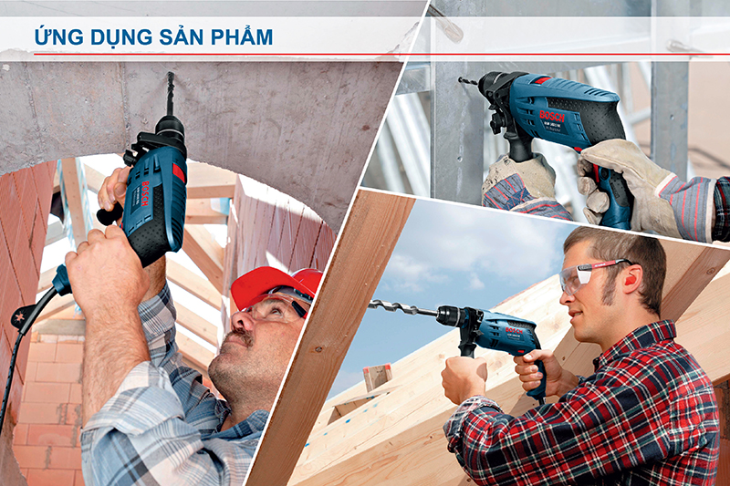 Máy Khoan Động Lực Bosch GSB 16 RE (750W)