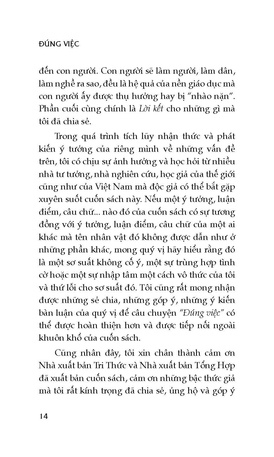 Đúng Việc (Tái Bản)