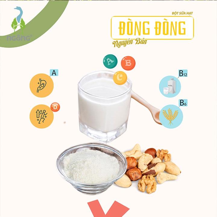 Bột Sữa hạt Dinh dưỡng Đòng Đòng Nguyên Bản 300gr