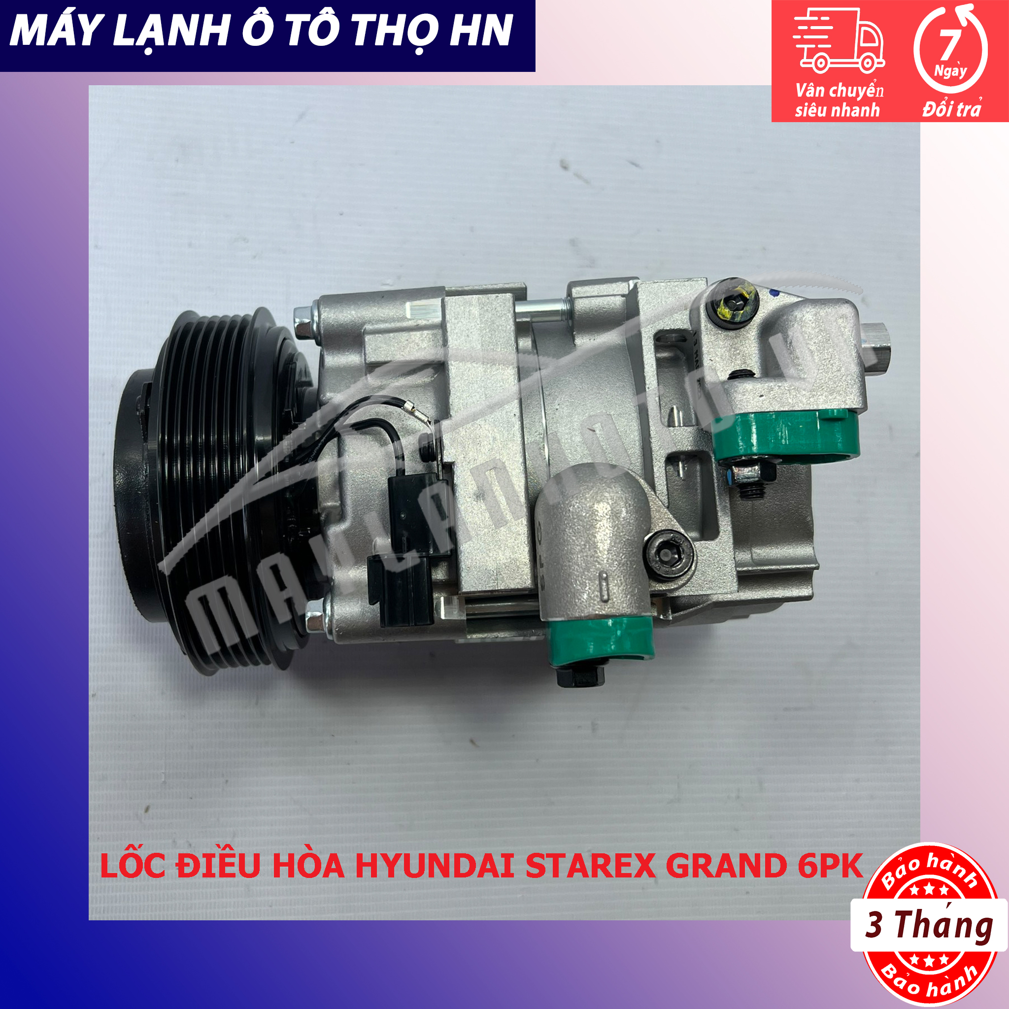 Lốc điều hòa Hyundai Starex Grand 2007 2008 2009 2010 2011 2012 2013 2014 2015 Hàn Quốc 07 08 09 10 11 12 13 14 15 97701-4H100
