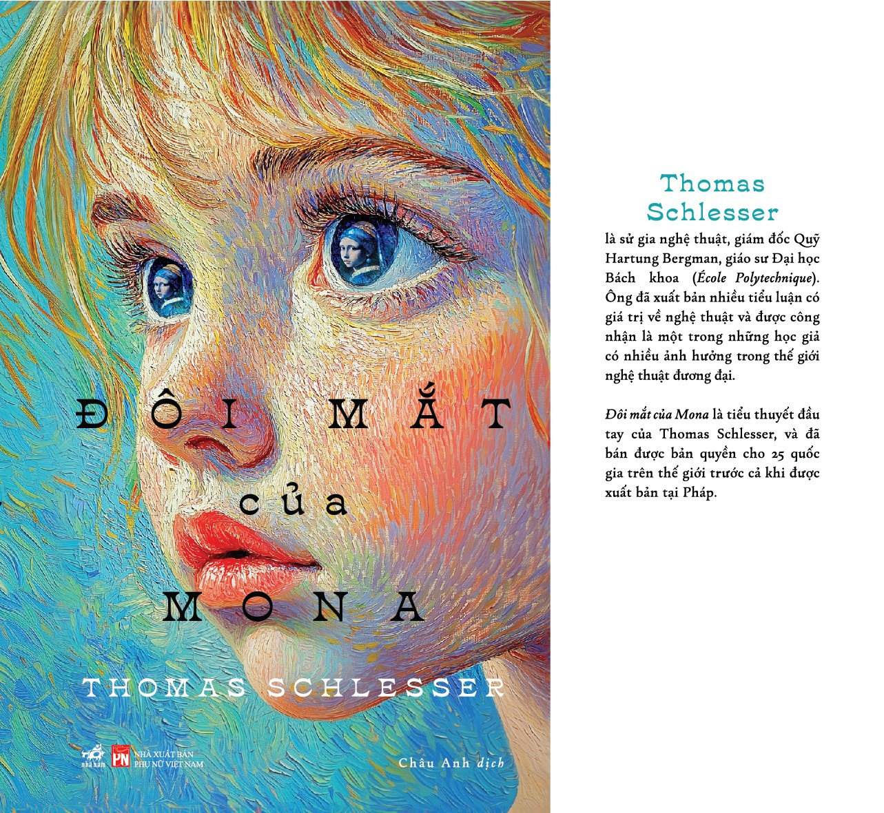 Sách - Đôi mắt của Mona (Thomas Schlesser) (Nhã Nam Official)