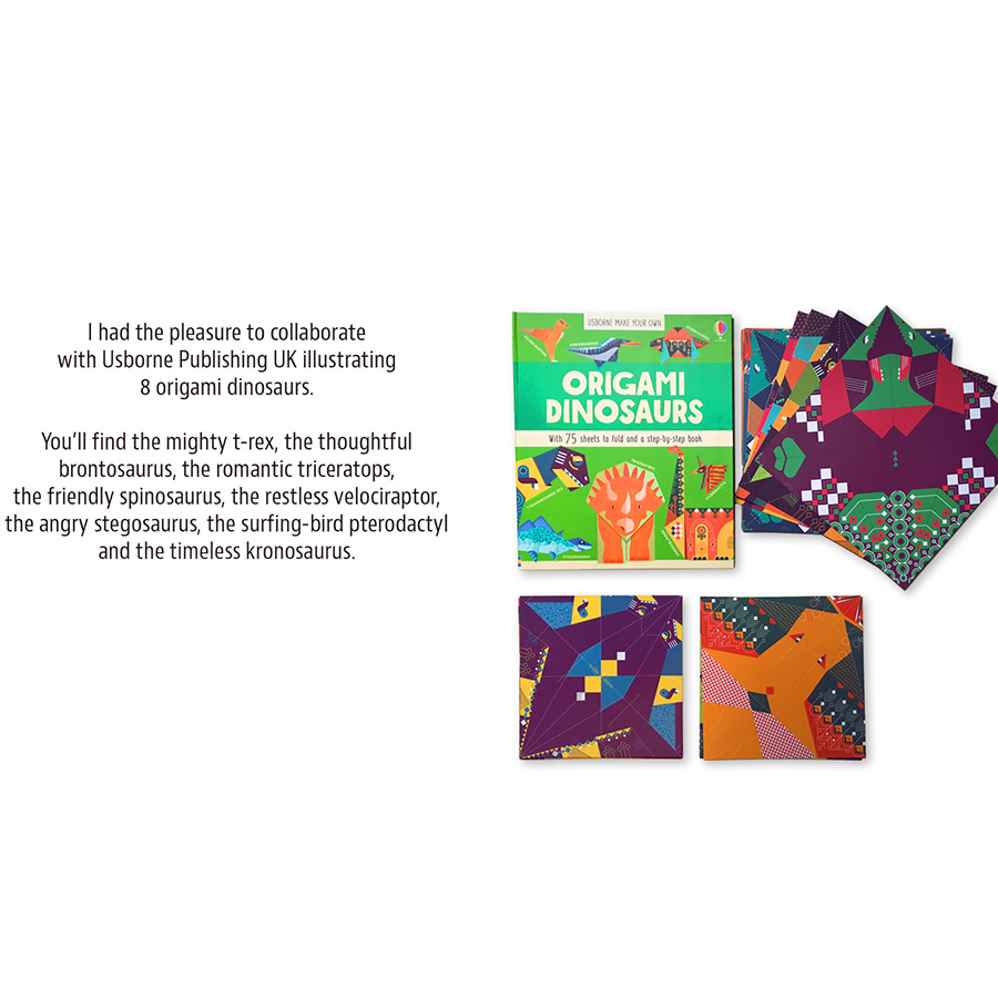 Usborne Make Your Own : Origami Dinosaurs