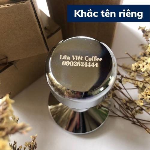 Tamper Dụng Cụ nén cà phê Espresso OCD cao cấp Inox 304 đường kính 49-51-53-58mm trọng lượng lên tới 700g bảo hành 1 năm