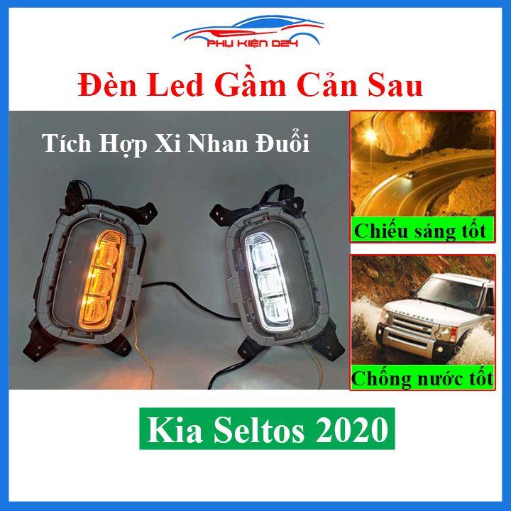 Đèn led gầm cản trước ô tô Seltos 2020 Tích Hợp Xi Nhan Đuổi