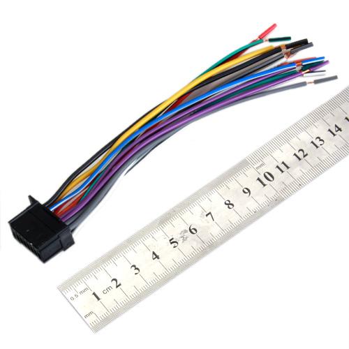 CAR RADIO STEREO CD PLAYER WIRING HARNESS WIRE ADAPTER PLUG FOR 2350