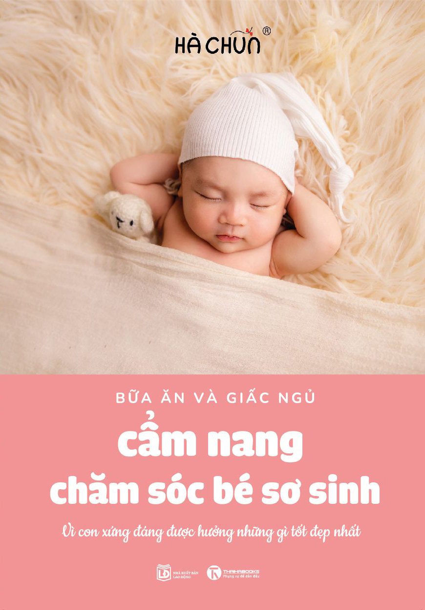 Cẩm Nang Chăm Sóc Bé Sơ Sinh Bữa Ăn Và Giấc Ngủ Tặng Bookmark Vadata