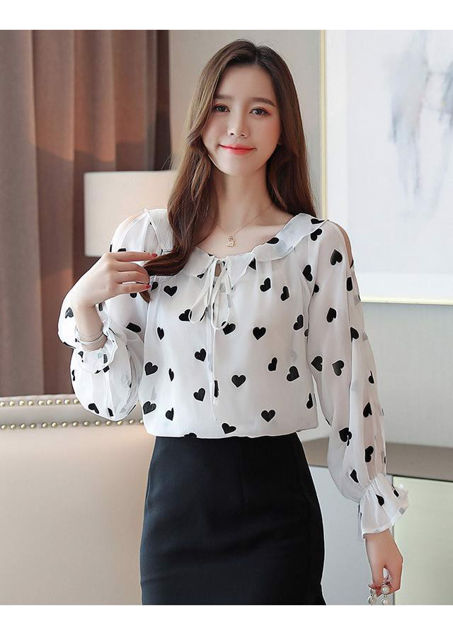 Áo Sơ Mi Nữ TitiShop SMN312 Chấm đen