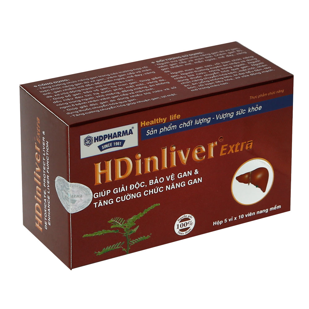 THỰC PHẨM CHỨC NĂNG – HD INLIVER EXTRA - GIÚP GIẢI ĐỘC GAN DO DÙNG NHIỀU BIA RƯỢU