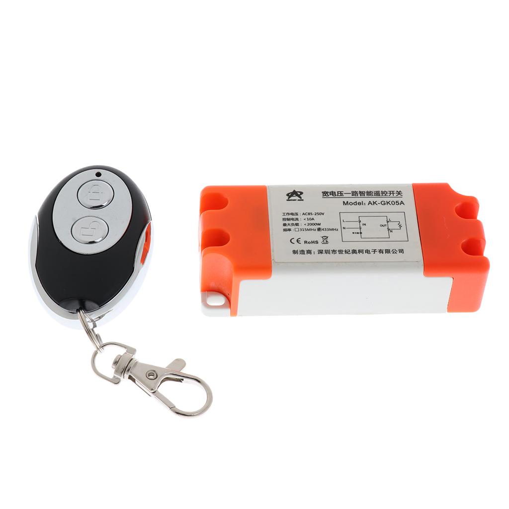 220V Remote Control Switch System Wireless Remote Controller