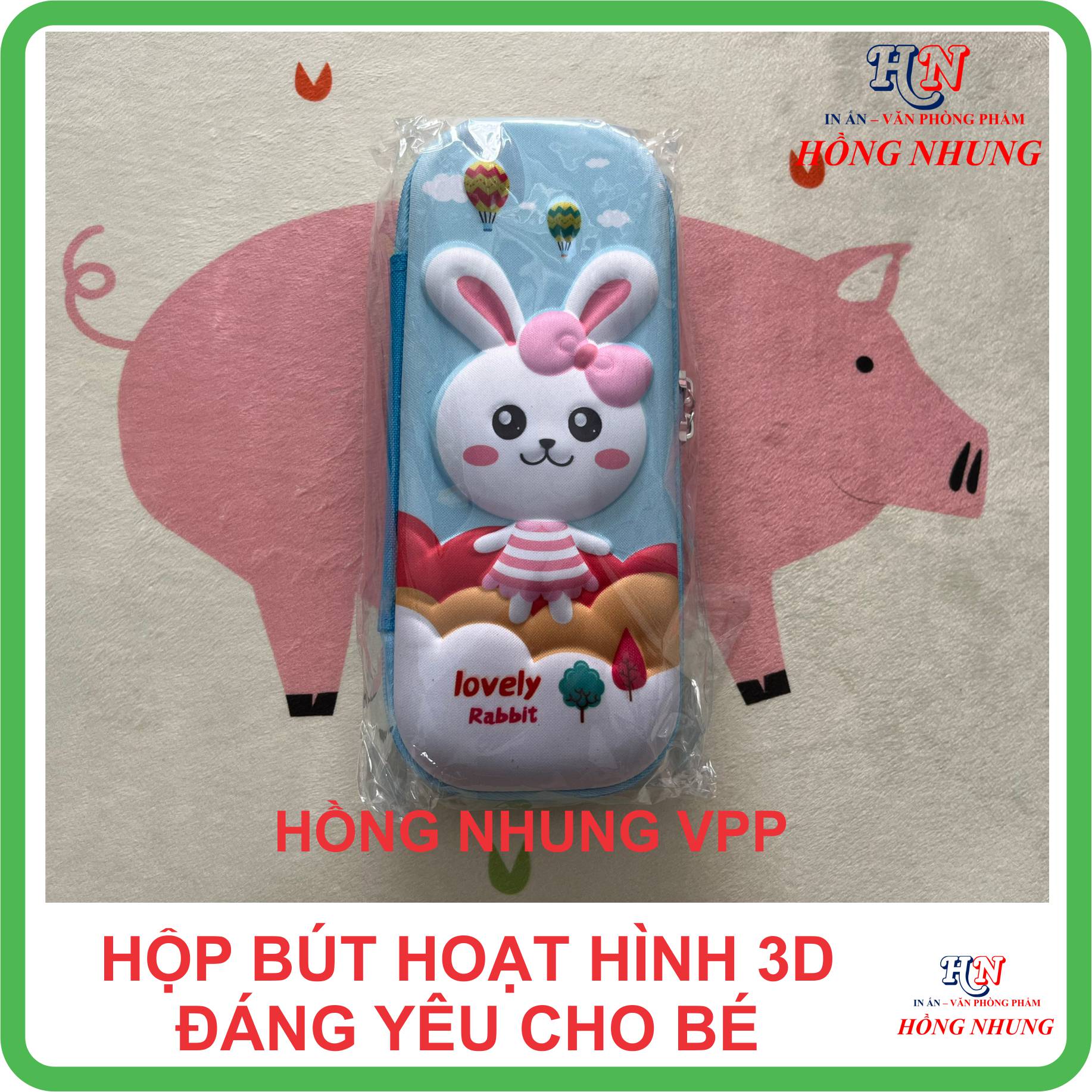 [SALE] Hộp Bút Trẻ Em Hoạt Hình 3D đáng yêu Cho Bé - NHIỀU MẪU ĐẸP, BẮT MẮT