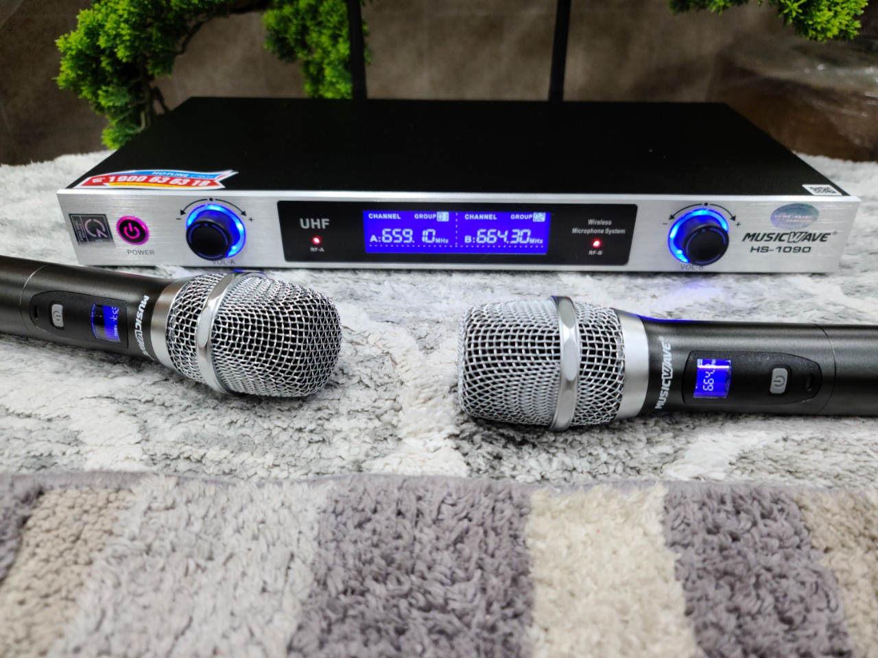 Micro Karaoke Không Dây Musicwave HS-1090 NEW 2019 _CHÍNH HÃNG