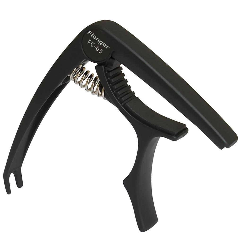 Tune Quick Change Capo Key Clamp&24pcs Picks For Acoustic Electric Guitar