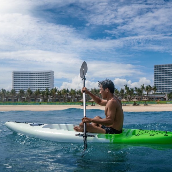 Gói Villa 02 Phòng Ngủ Movenpick Cam Ranh Resort 5* Nha Trang - Hướng Biển, Buffet Sáng, Công Viên Nước, Thưởng Thức Chocolate, Nhiều Hoạt Động Hấp Dẫn, Dành Cho 04 Người Lớn