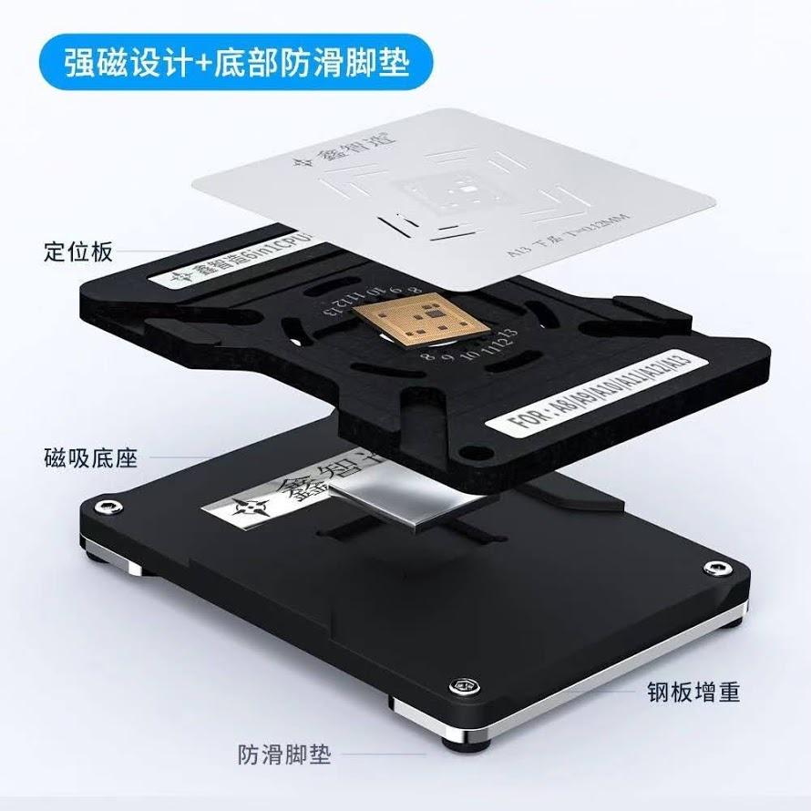 Vỉ làm chân CPU cho iPhone A8 đến A15 của bộ XINZHIZAO V10