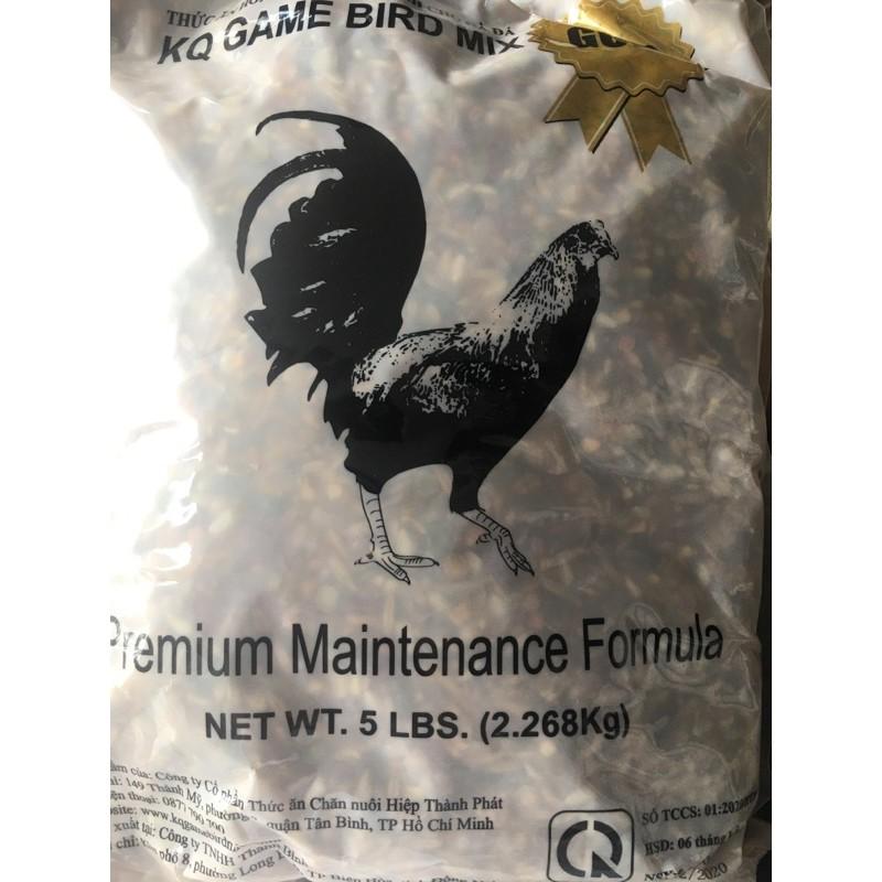 KQ thức ăn cho gà đá, gà đòn, gà mỹ... 2,2kg/bịt