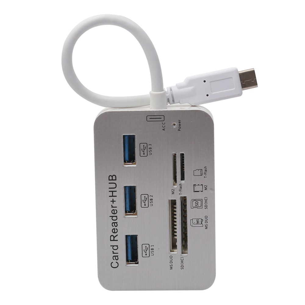 Bộ Hub Đầu Đọc Thẻ Đa Năng Nối Qua Cổng USB