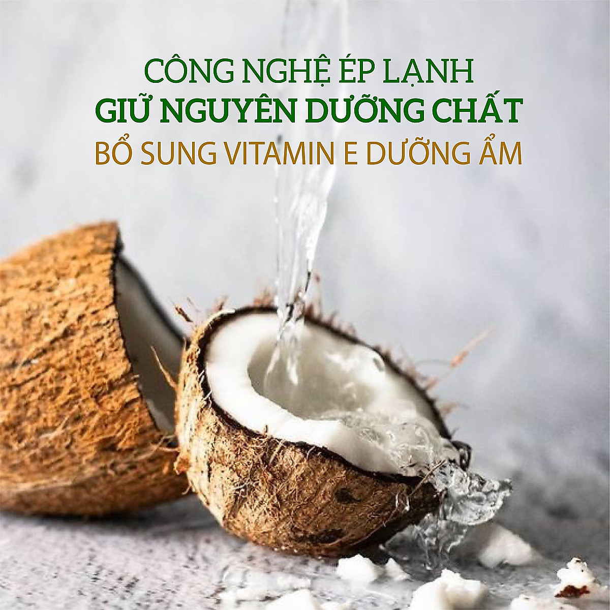 Dầu Dừa Ép Lạnh Tinh Khiết Milaganics Coconut Oil Cold Pressed Extract Virgin 150ml/Chai (New version)