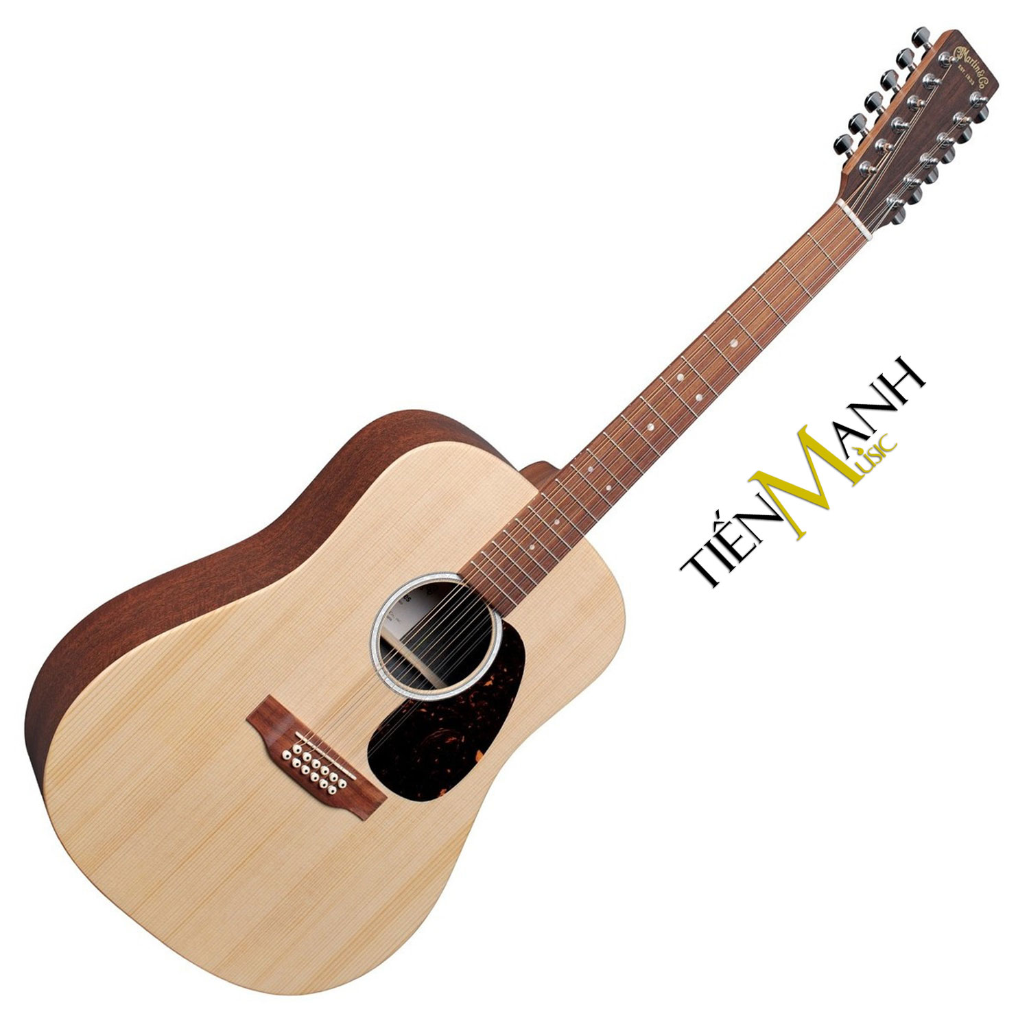Đàn Guitar Acoustic Martin X Series GPC-X2E Gỗ Rosewood Grand Performance Kèm Bao Đựng Hàng Chính Hãng - Kèm Móng Gẩy DreamMaker