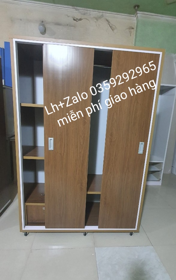Tủ nhựa đài Loan 3 cánh cửa lùa