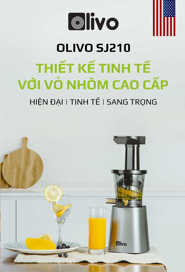 Máy ép chậm Olivo SJ210