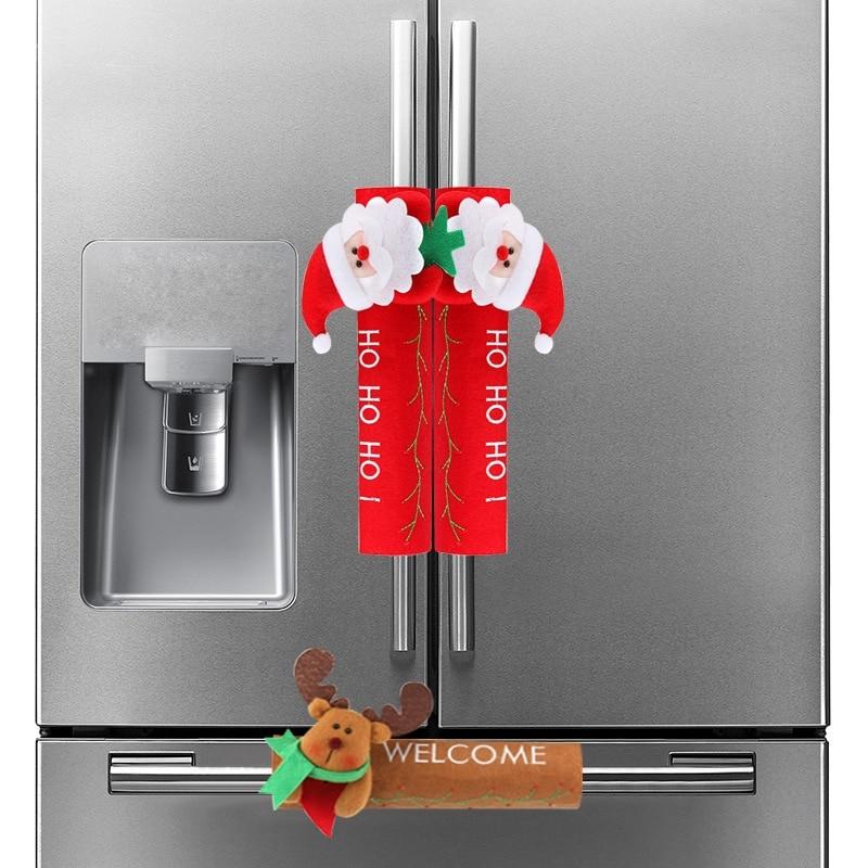 Bọc Tay Nắm Cửa Tủ Lạnh Chủ Đề Giáng Sinh