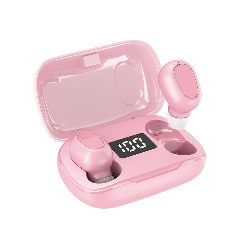 Tai Nghe Bluetooth Chụp Tai Tai Nghe 5.0 Tws L21 Pro Stereo Tai Nghe Nhét Tai Không Dây Tai Nghe Toàn Phương Âm Thanh Android IOS IPX5 Chống Thấm Mồ Hôi
